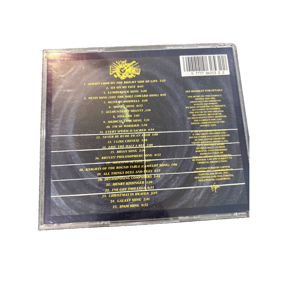 Monty Python Sings Cd In Case - Picture 4 of 4